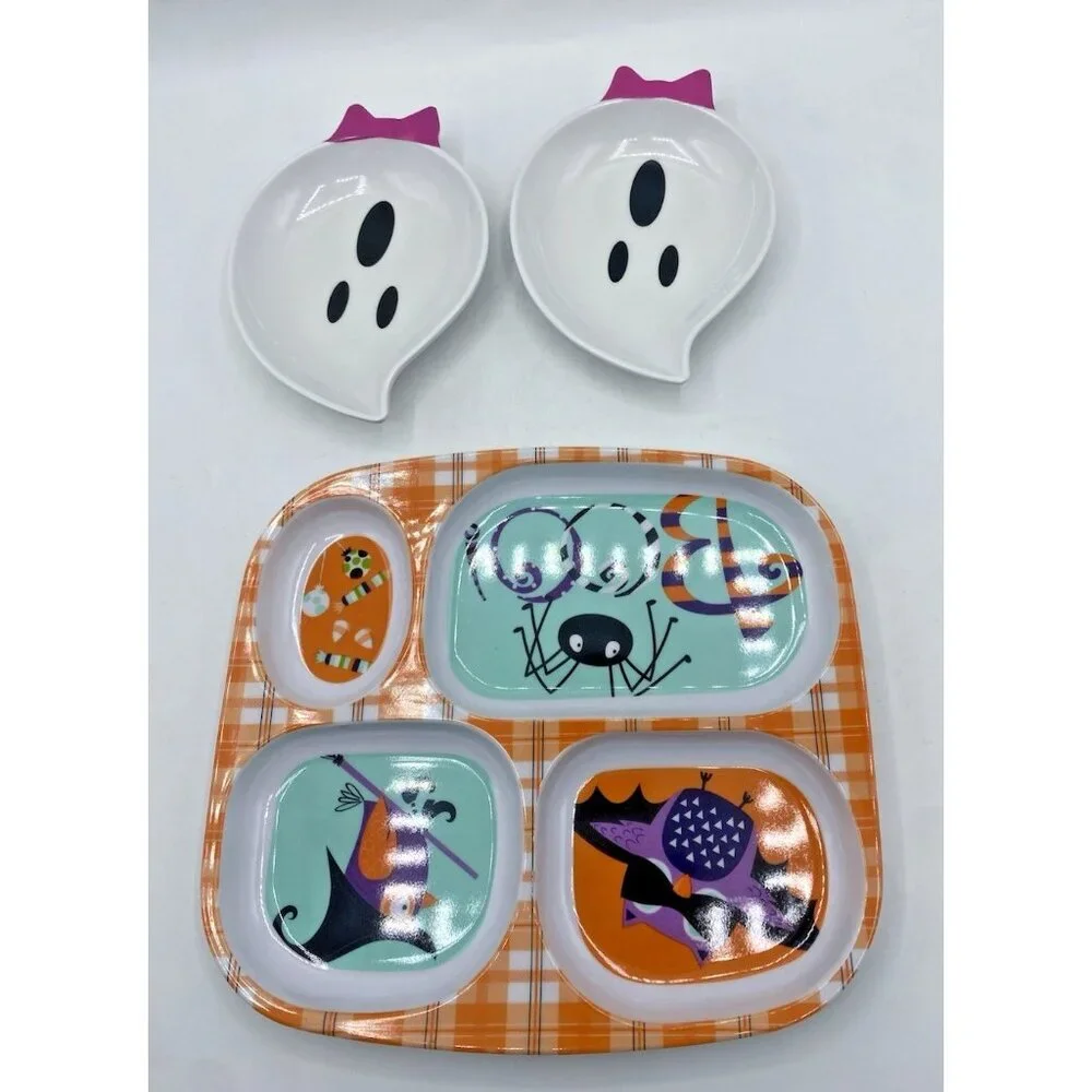 Melamine Ware & Fabulous Home halloween plates